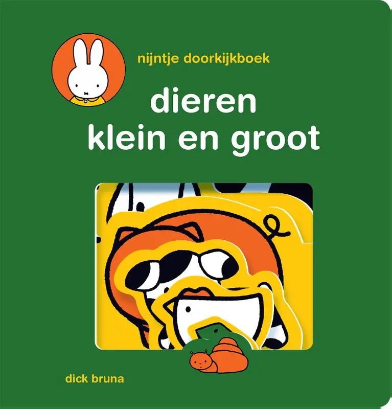 nijntje doorkijkboek, dieren klein en gr