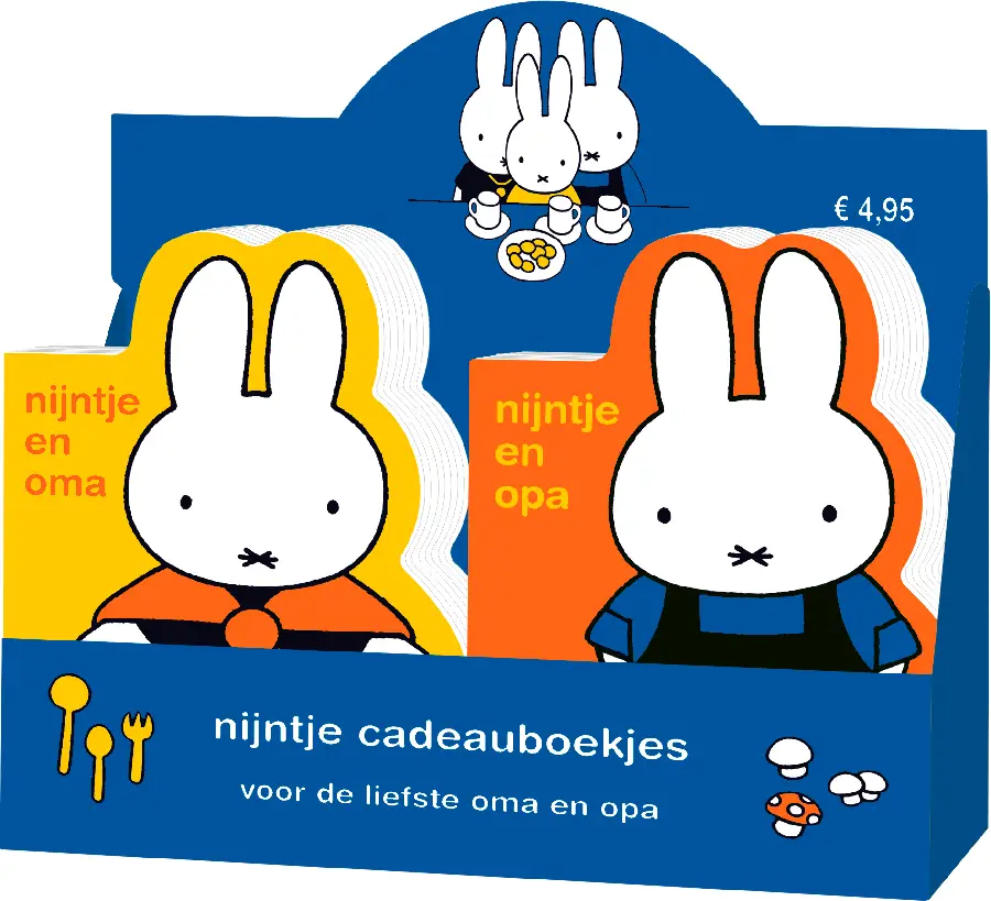 Display nijntje cadeauboekjes nijntje en