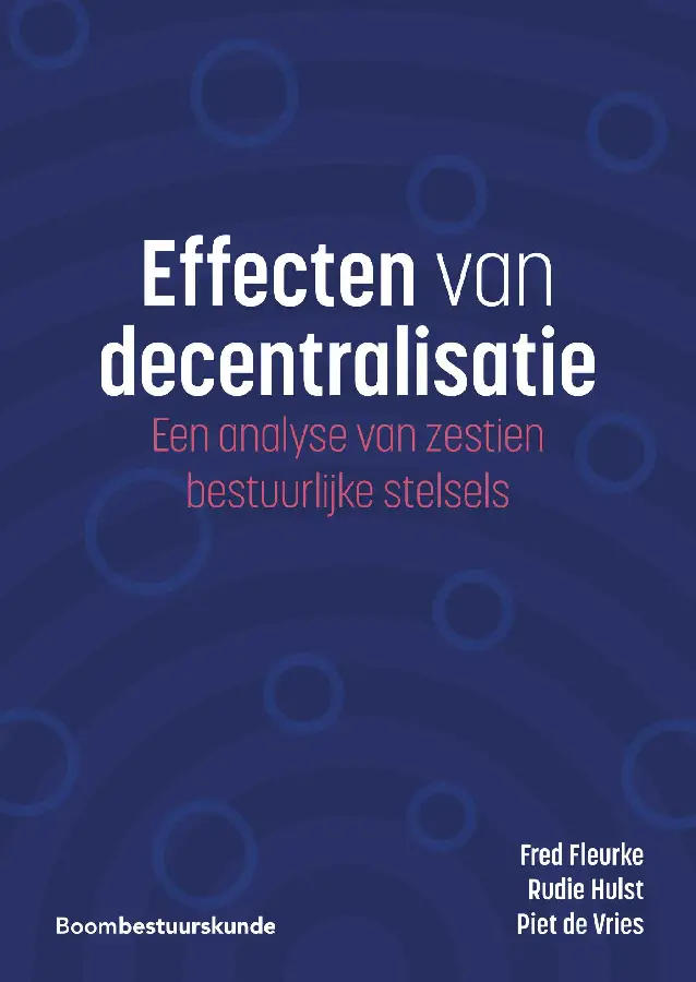 Effecten van decentralisatie