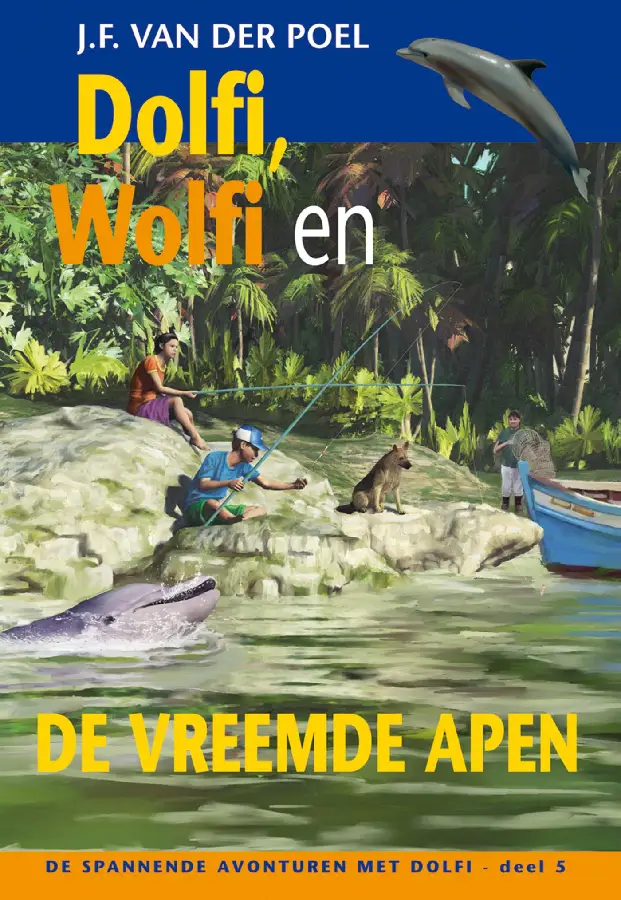 Dolfi wolfi en de vreemde apen