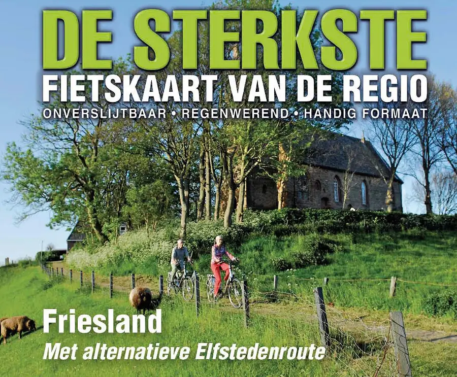 De sterkste fietskaart Friesland