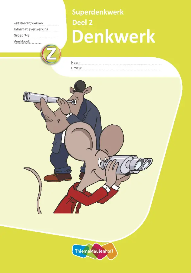 2 / Super Detective Denkwerk set 5 ex / Werkboek