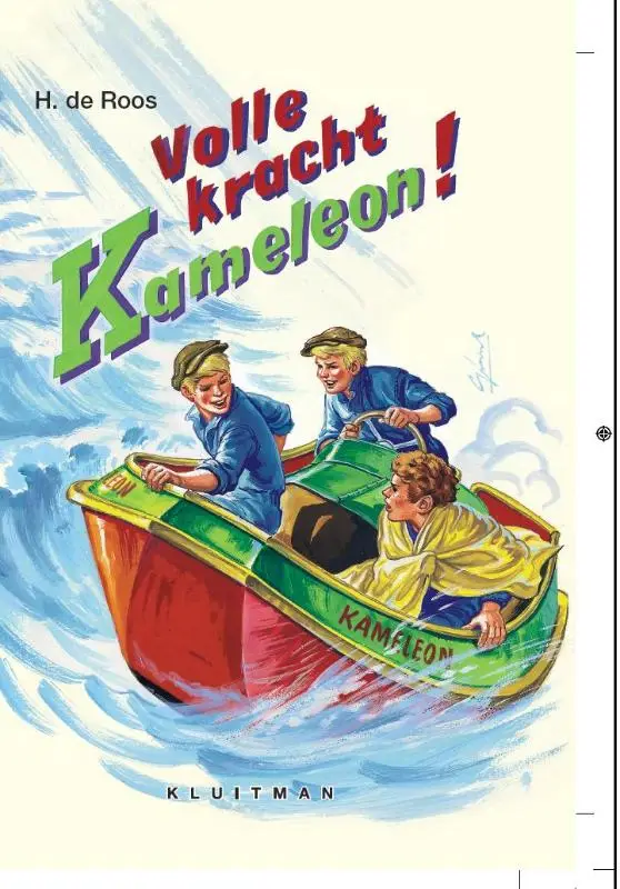 Volle kracht kameleon