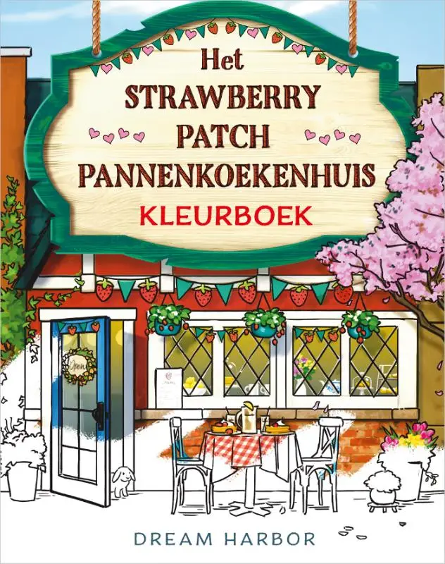 Het Strawberry Patch Pannenkoekenhuis-kleurboek