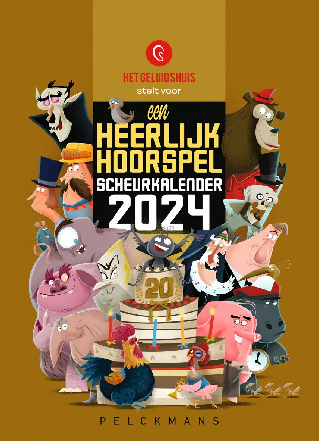 Een heerlijk hoorspel Scheurkalender / 2024