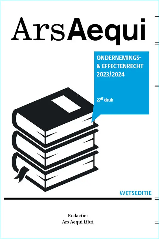 Ondernemings- & effectenrecht / 2023/2024