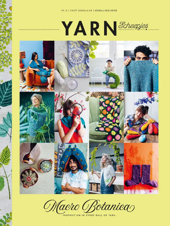 Scheepjes YARN Bookazine 11 Macro Botanica - Nederlands