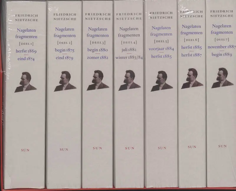 7 delen Nagelaten fragmenten