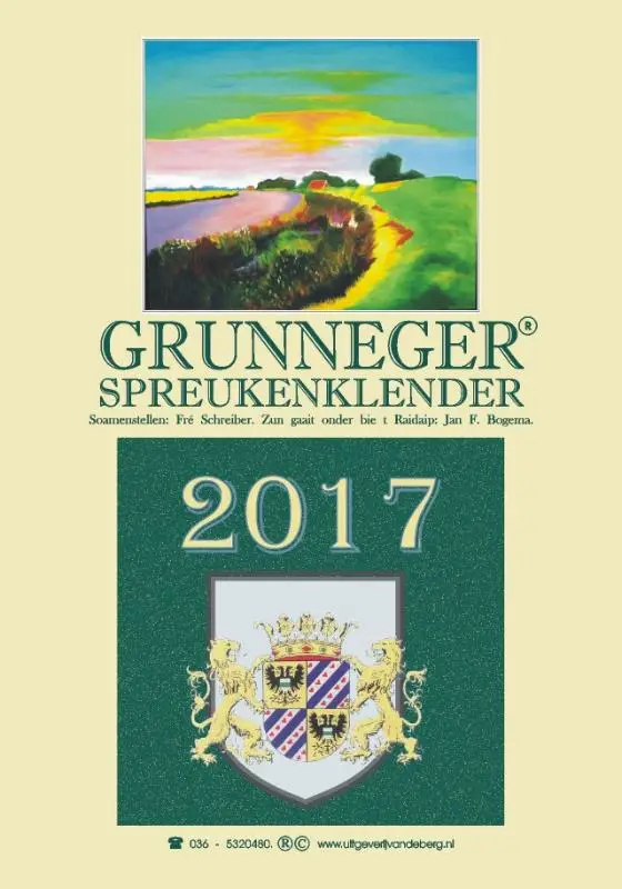 Grunneger spreukenklender / 2017