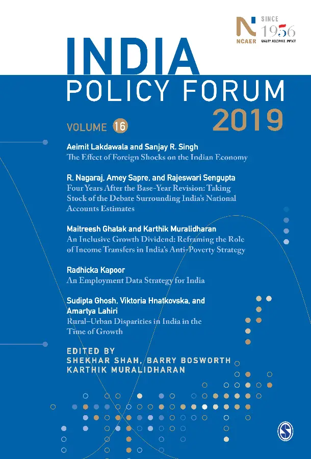 India Policy Forum 2019