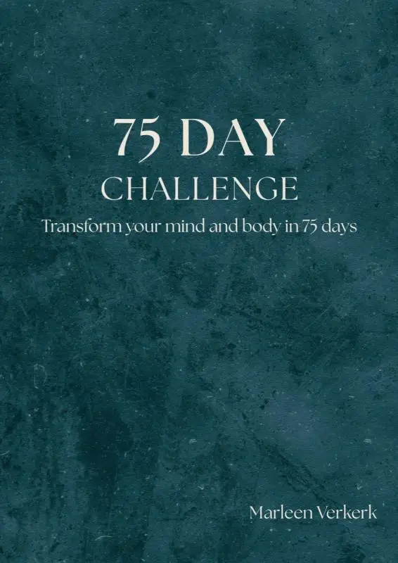 75 Day Challenge Planner