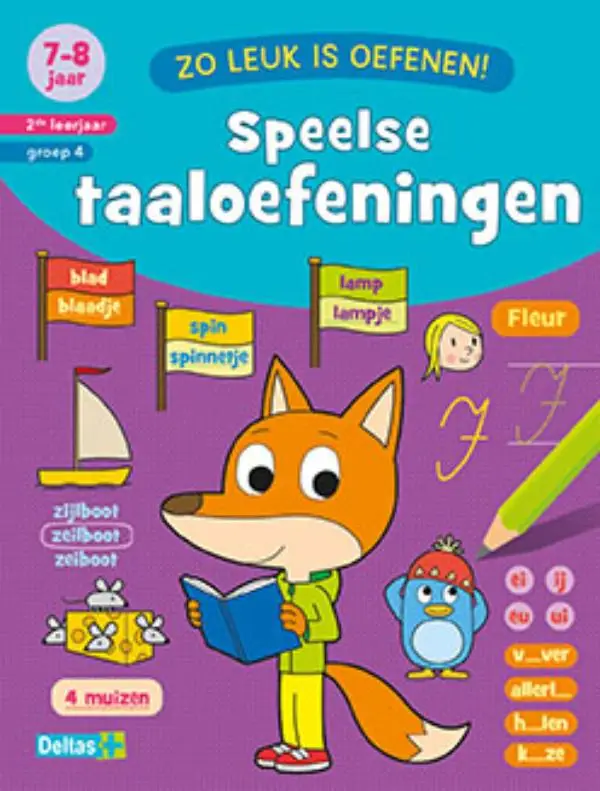 Speelse taaloefeningen / 7-8 jaar 2de leerjaar groep 4